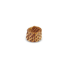 Karaca Veranda Bohemian Rattan Napkin Ring Natural Wood | 8683650379317