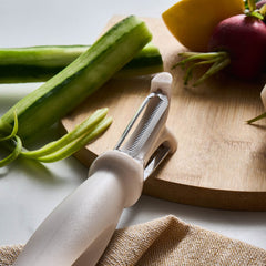 Karaca Crick Crack Harmony Double-Sided Vegetable Peeler | 153.09.01.6861