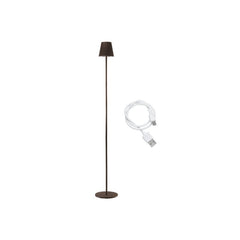Beper Foot With Adjustable Height, 2.3W Desk Rechargeable Table Lamp With USB Type-C Cable, 3 Light Tones, Rust, 2.3W | BEP-P201UTP403