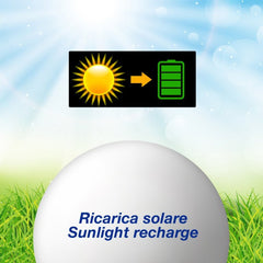 Beper Sfera XL Solar Lamp 40cm Spherical Garden Light | P207ILO226