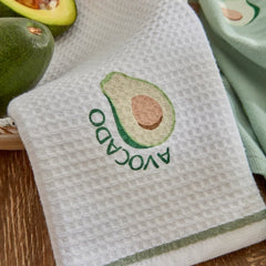 Karaca Home Avocado 100% Cotton 2Pcs Kitchen Towel [Green] | 200.22.11.0067