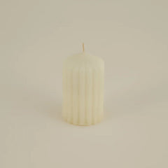 Karaca Home Pillar Candle Ecru 7x12 cm 18 Hours | K8680214388594