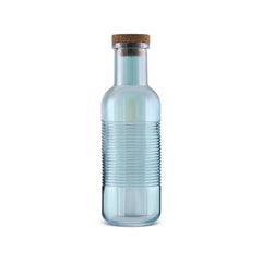Karaca Dame Glass Water Bottle Blue 500 ml | 153.09.01.7125