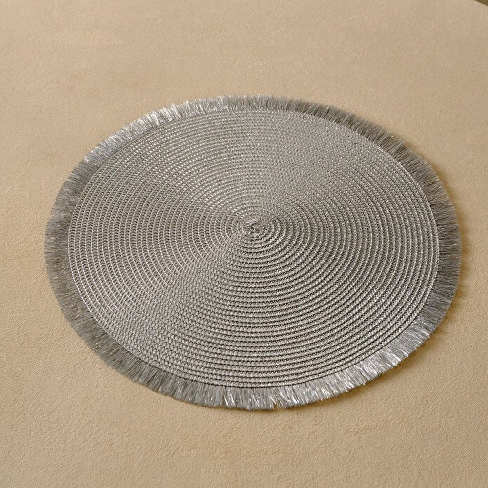 Karaca Kristina Placemat Set Grey 38 cm 2 Pieces | 8683650341901