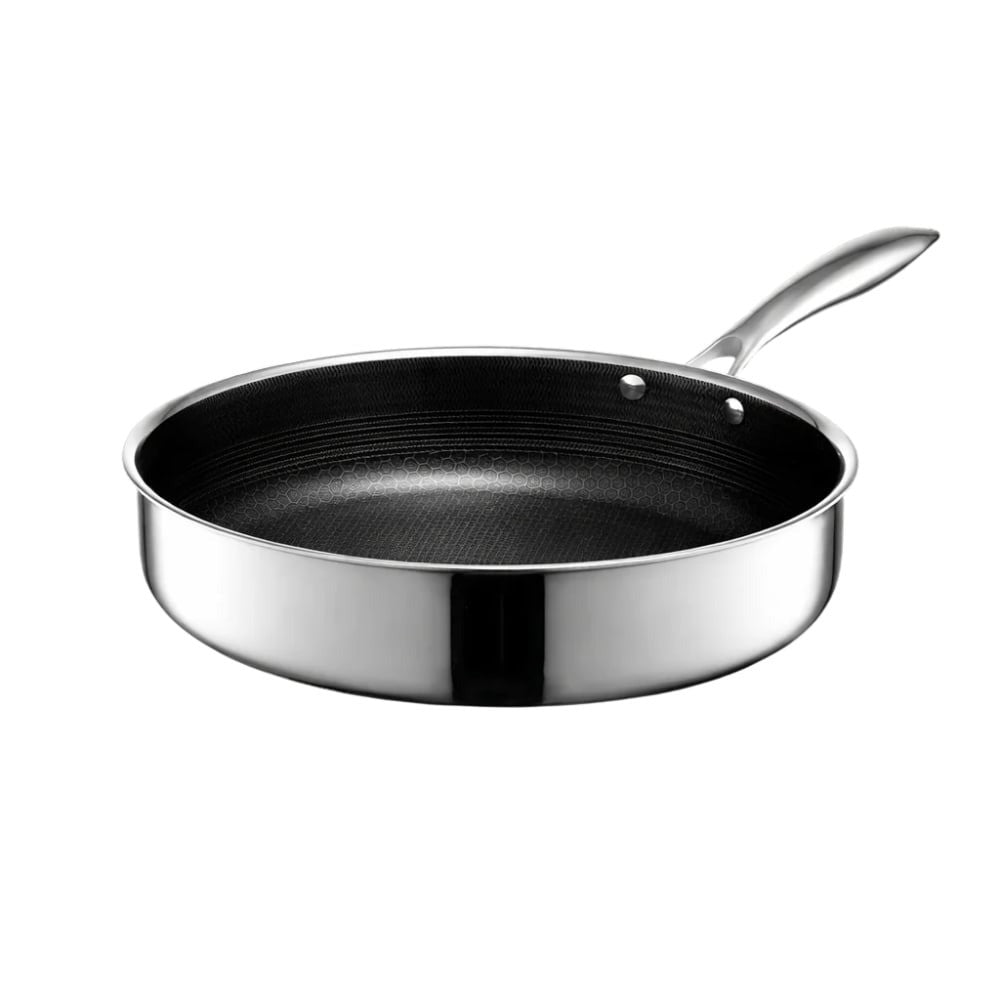Nutricook Eterna Tri-Ply Deep Pan with Lid 28cm | DP-TPC330