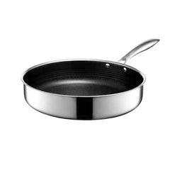 Nutricook Eterna Tri-Ply Deep Pan with Lid 28cm | DP-TPC330