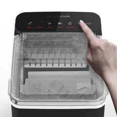 Nutricook Icy Bullet Ice Maker, Makes Fresh Ice In 7min, 150W, Silver | NCK-ICY510S