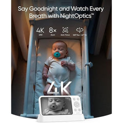 eufy E21 Baby Monitor 4K HD eufy E21 Baby Monitor 4K UHD with 5” Display | E8354321
