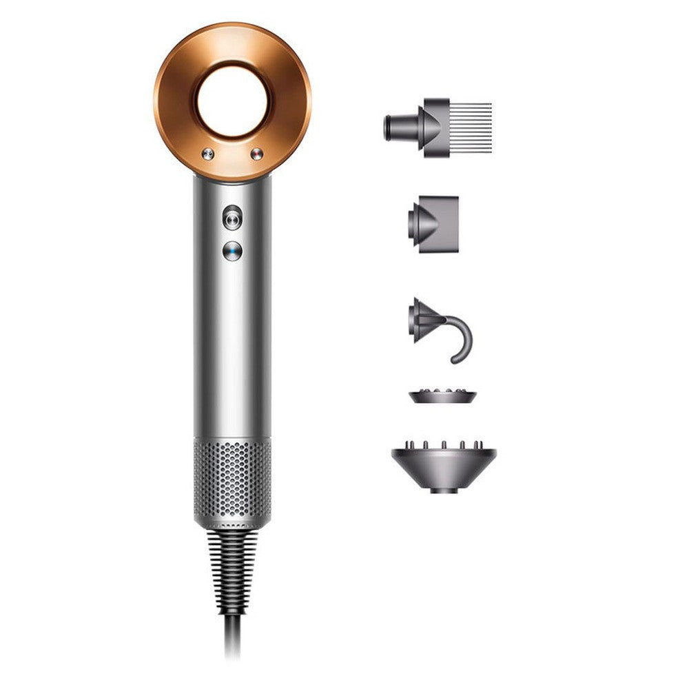 Dyson Hair Dryer Bright Nickel Copper | CO-DYSHD07NICKCOP