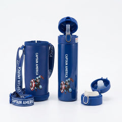 Disney Stor Disney Captain America Water Bottle Stainless Steel 500ML | SK979