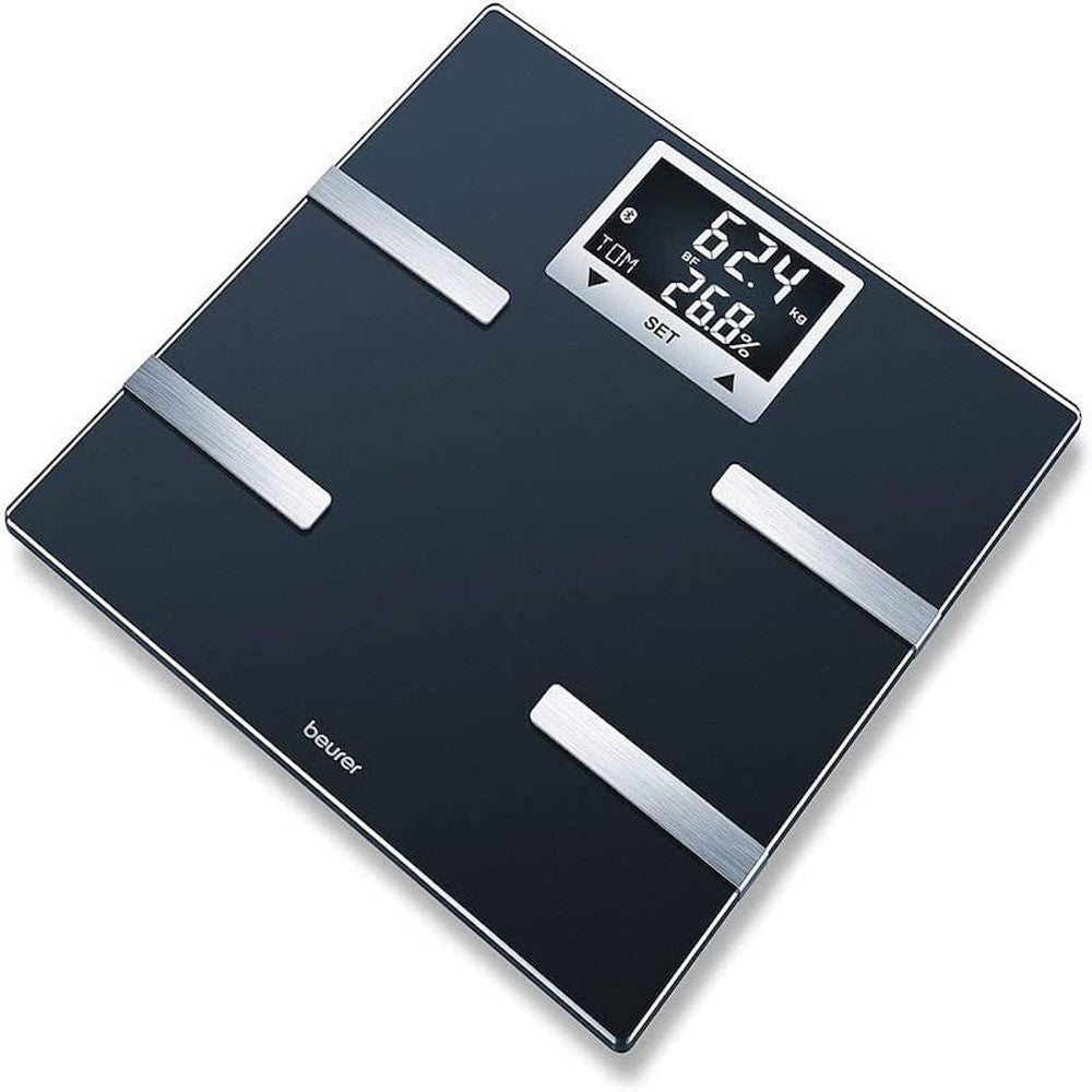 Beurer Diagnostic Bathroom Scale Black LCD | BEU74938