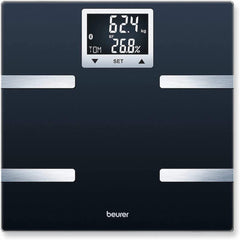 Beurer Diagnostic Bathroom Scale Black LCD | BEU74938