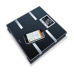 Beurer Diagnostic Bathroom Scale Black LCD | BEU74938