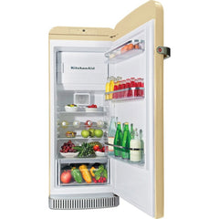 KitchenAid Refrigerator One Door Almond Creme 230L | KITWREFFMB60150R