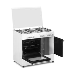 Simfer Cooker Gas Cooker White 90cm | MFB1-9502SGWBB