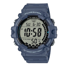 Casio Digital Men Watch Navy Blue Case, Navy Blue Dial , Navy Blue Resin Band | AE-1500WH-2AVDF
