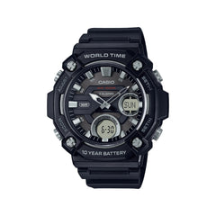casio-3h-men-watch- Digital Sports Watch Black Resin | AEQ-120W-1AVDF