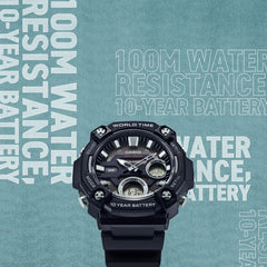 casio-3h-men-watch- Digital Sports Watch Black Resin | AEQ-120W-1AVDF