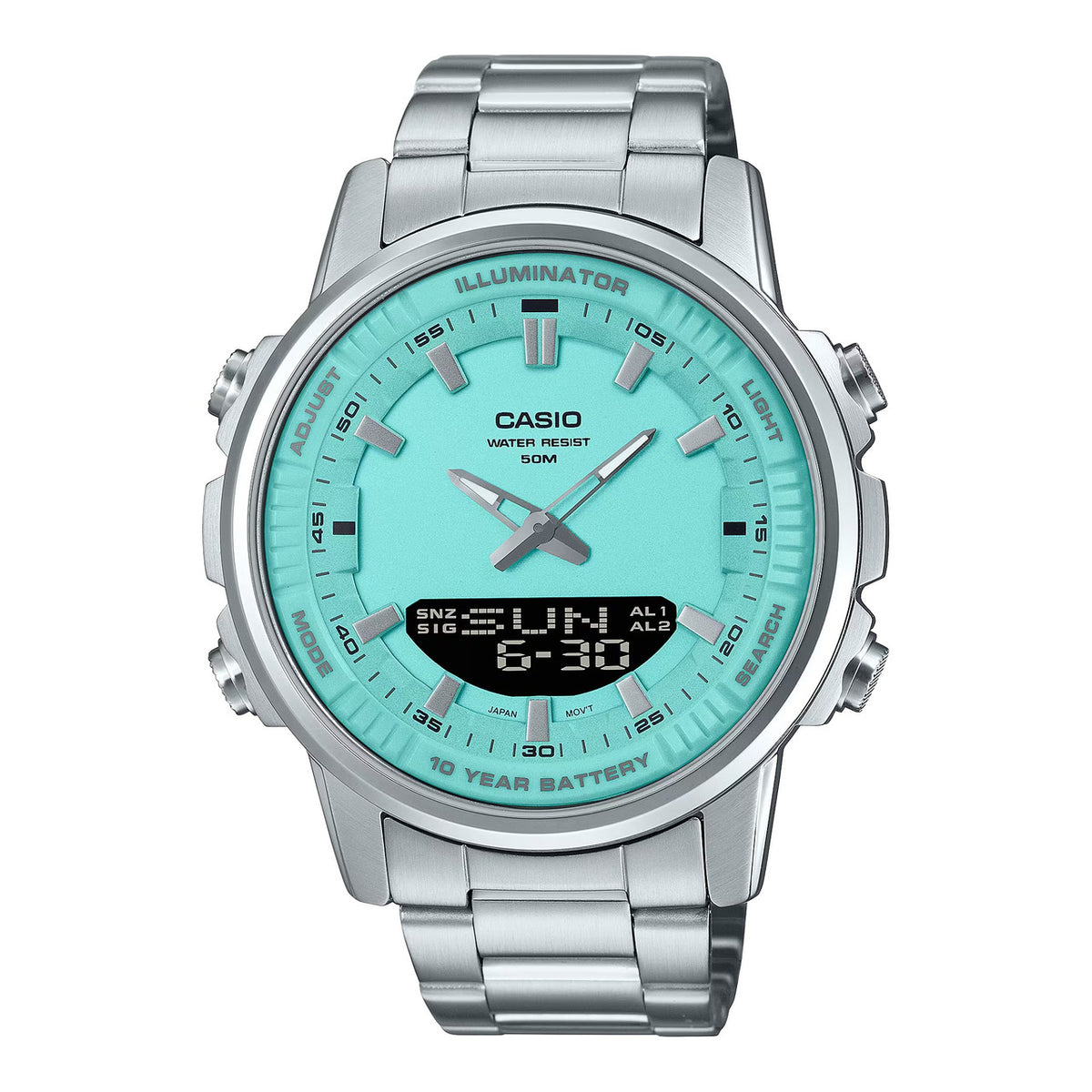 Casio Analog Watch Metal Blue | AMW-880D-2A2VDF