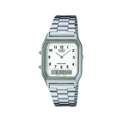 casio-3h-men-watch- Watch Silver Digital Unisex | AQ-230A-7BMQ