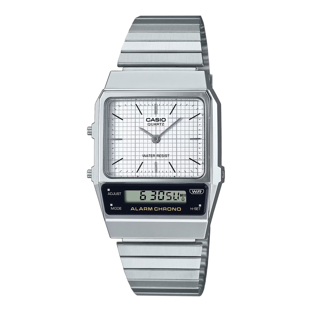 casio-3h-unisex-watch- Analog-Digital Watch White | AQ-800E-7ADF