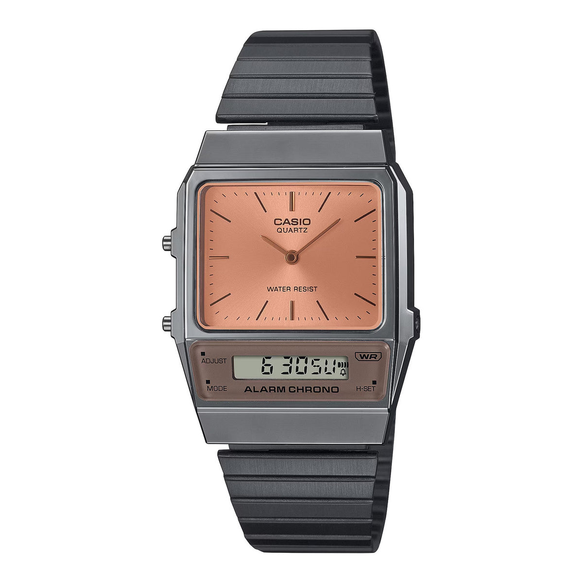 Casio Unisex Analog-Digital Watch Retro Design | AQ-800ECGG-4ADF
