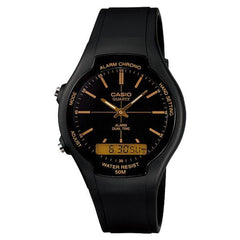 Casio Analog Digital Watch Black | AW-90H-9EVDF