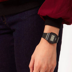 Casio Digital Watch Black Stainless Steel | B640WB-1ADF
