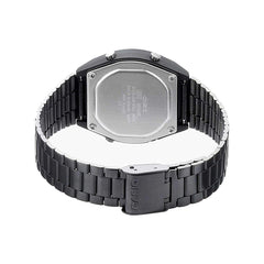 Casio Digital Watch Black Stainless Steel | B640WB-1ADF