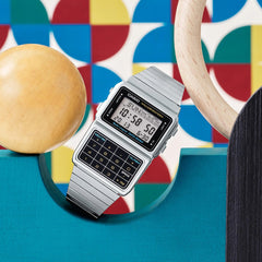 Casio Digital Watch Silver Stainless Steel | DBC-611-1DF