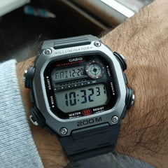 Casio Analog Watch Black Resin 51mm | DW-291H-1AVDF