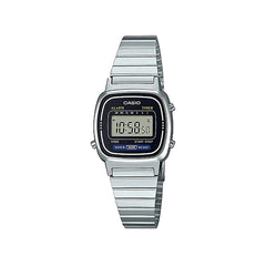 Casio Women's Digital Watch Silver Stainless Steel | LA670WD-1DF