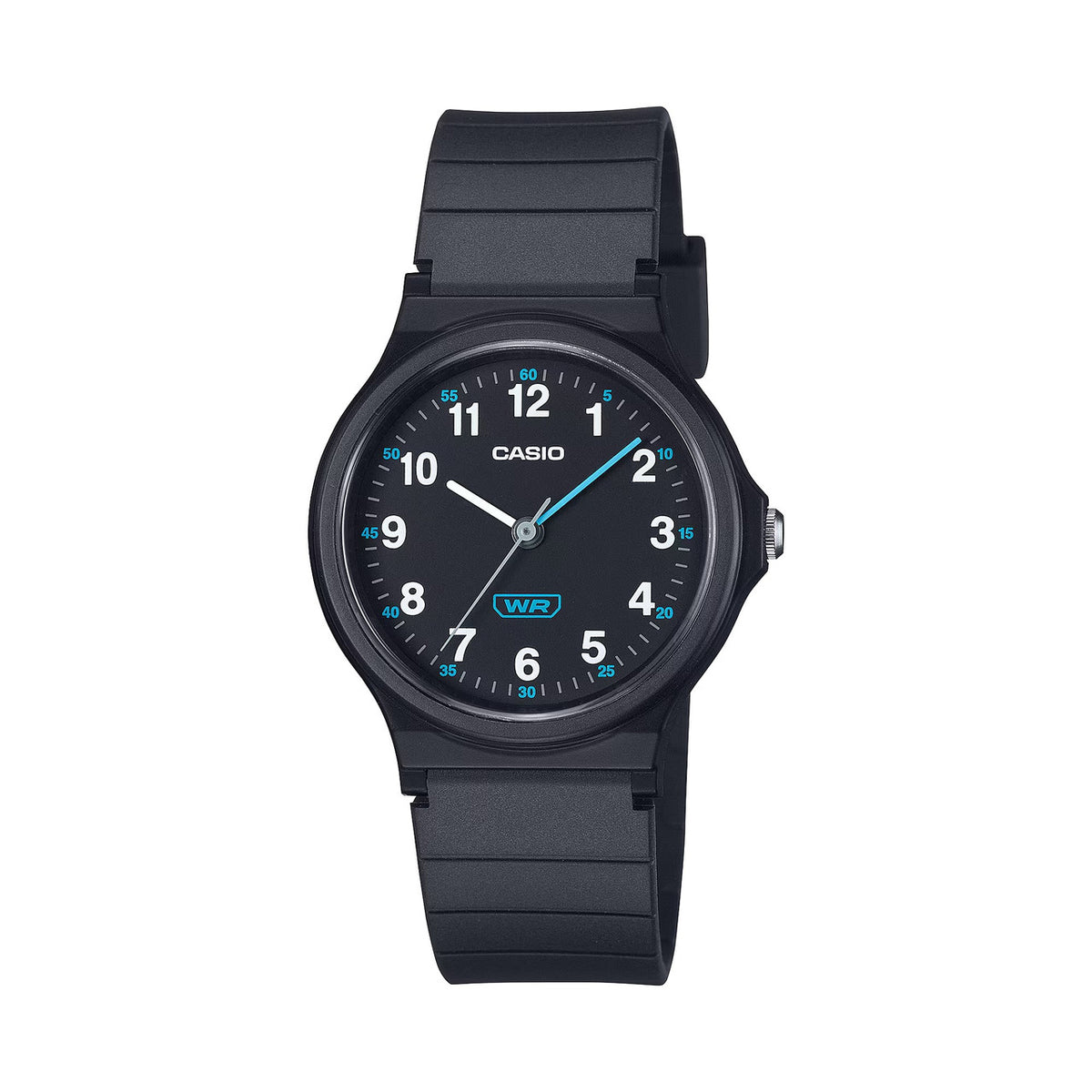 Casio casio-unisex-3h-watch- Analog Watch Black Small | LQ-24B-1BDF