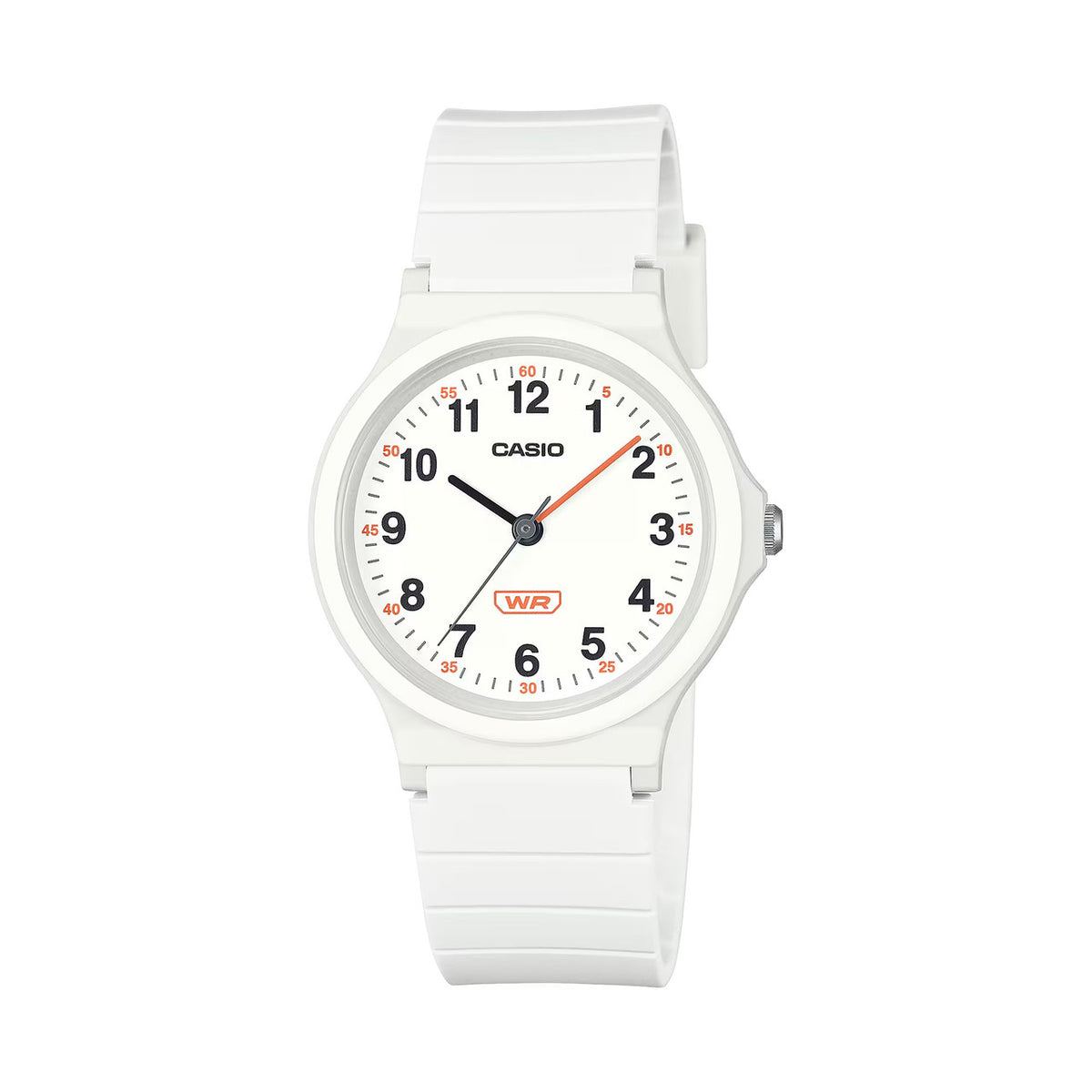 Casio casio-unisex-3h-watch- Analog Watch White Resin | LQ-24B-7BDF
