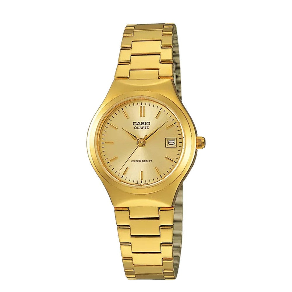Casio casio-women-3h-watch- Women Analog Watch Gold | LTP-1170N-9ARDF