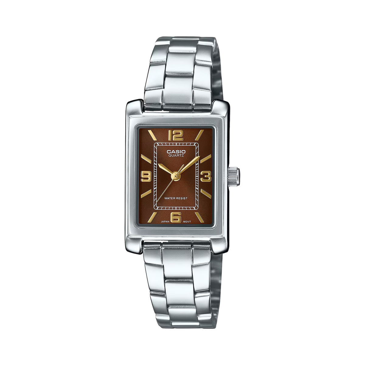 Casio casio-women-3h-watch- Women's Analog Watch Silver | LTP-1234DD-5ADF