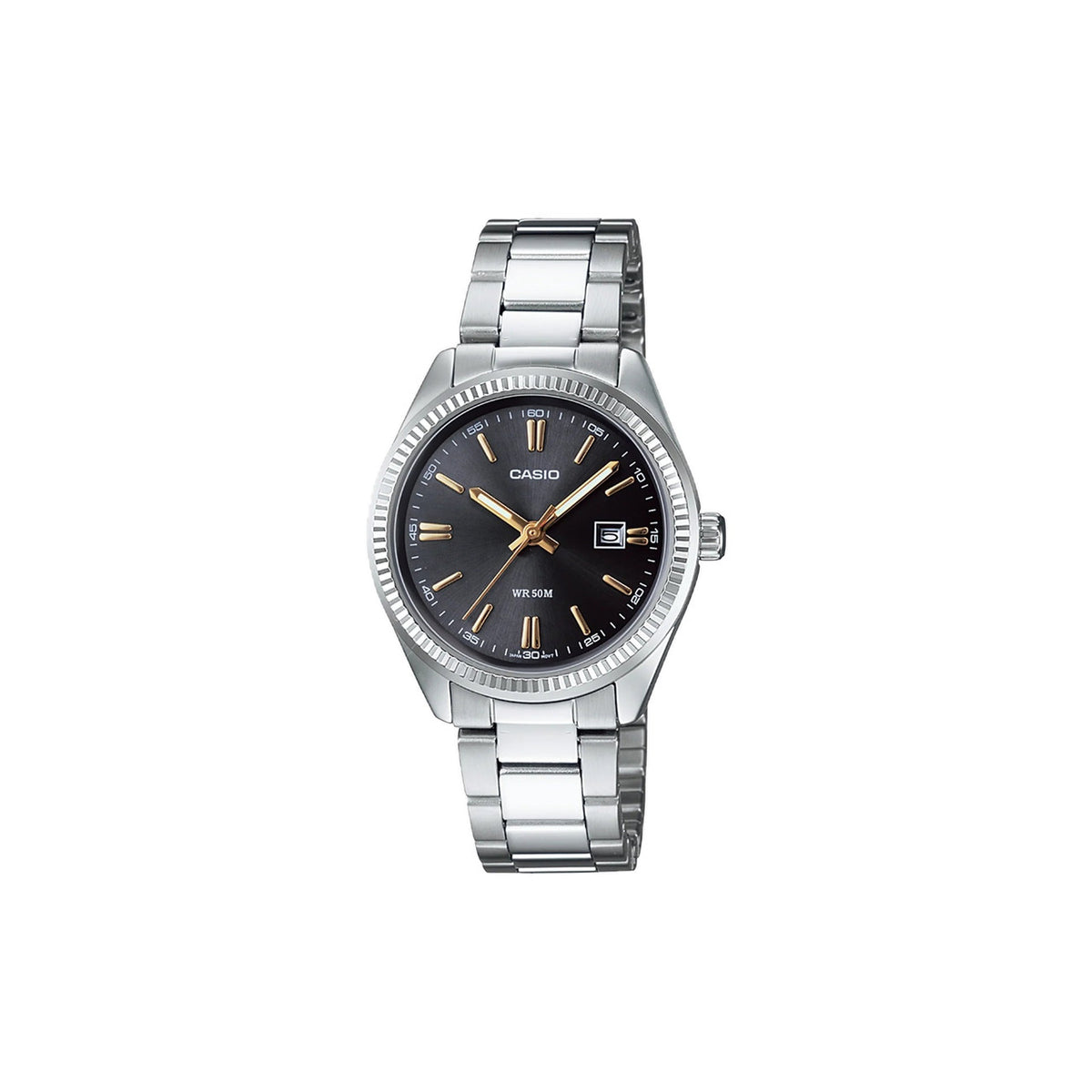 Casio Analog Watch Silver 30 mm | LTP-1302D-1A2VDF