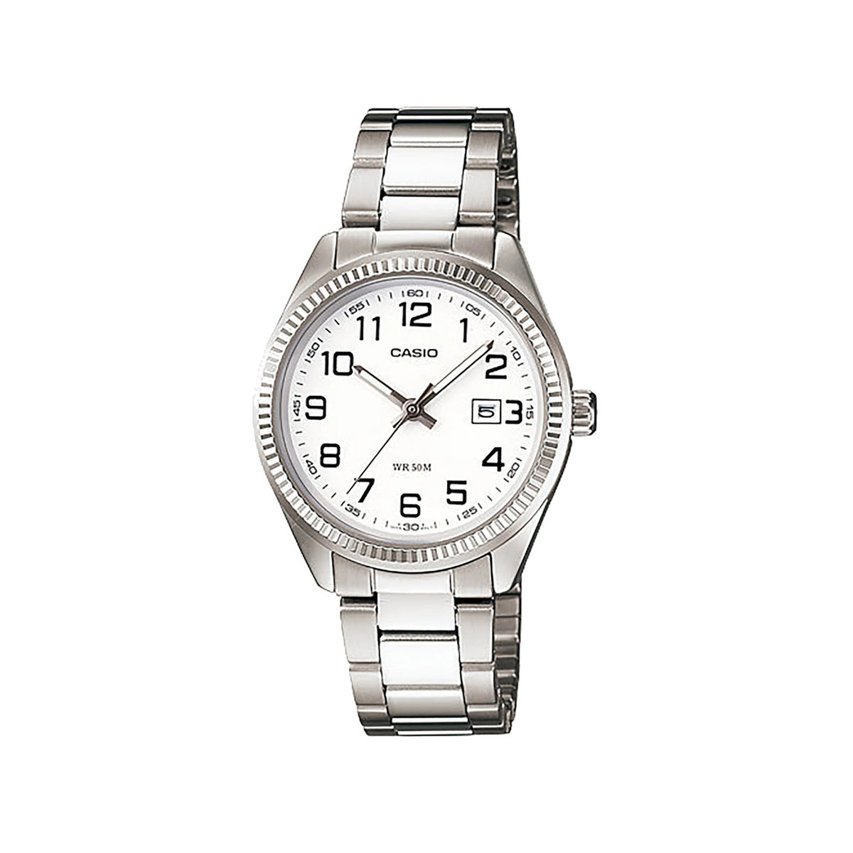 Casio Analog Watch Silver Stainless Steel | LTP-1302D-7BVDF