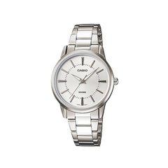 Casio casio-women-3h-watch- Women's Watch Silver Stainless Steel | LTP-1303D-7AVDF