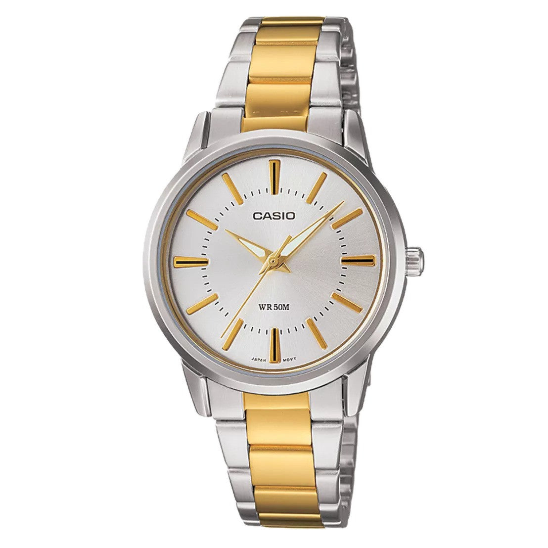 Casio casio-women-3h-watch- Women Watch Silver Elegant | LTP-1303SG-7AVDF