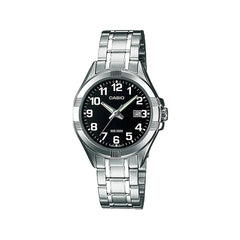 Casio casio-women-3h-watch- Women Watch Silver Metal 31 mm | LTP-1308D-1BVDF