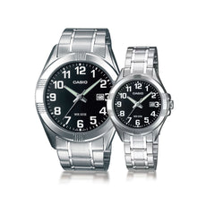 Casio casio-women-3h-watch- Women Watch Silver Metal 31 mm | LTP-1308D-1BVDF