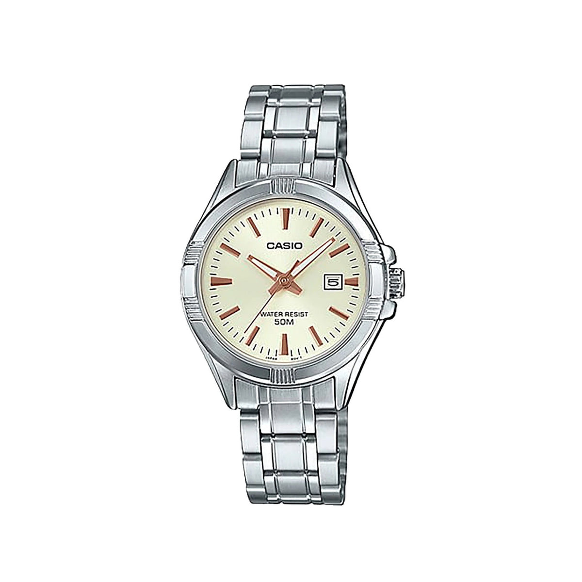 Casio Analog Watch Silver Beige | LTP-1308D-9AVDF