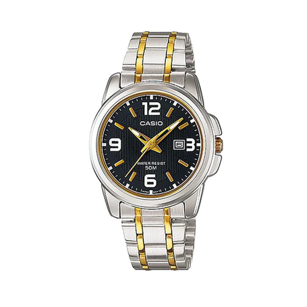 Casio casio-women-3h-watch- Women's Analog Watch Silver | LTP-1314SG-1AVDF