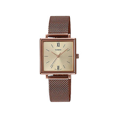 Casio Women 3h Watch Rose Gold 31mm | LTP-E155MR-9BDF