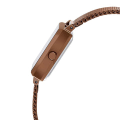 Casio Women 3h Watch Rose Gold 31mm | LTP-E155MR-9BDF