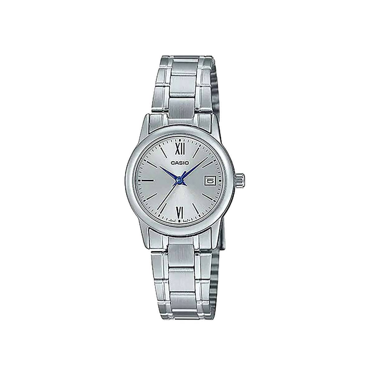 Casio casio-women-3h-watch- Women's Watch Silver Stainless Steel | LTP-V002D-7B3UDF