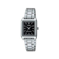 Casio casio-women-3h-watch- Women Watch Silver Stainless Steel | LTP-V007D-1EUDF