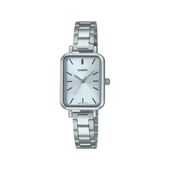 Casio casio-women-3h-watch- Women's Stainless Steel Watch Silver | LTP-V009D-2EUDF