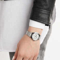 Casio Analog Watch Silver 38mm | LTP-V300D-7AUDF